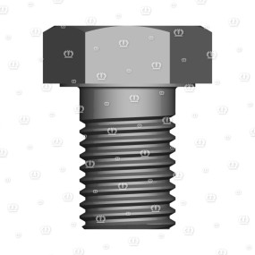 6Kt-Schraube M24 X 35 Krone