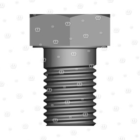 6Kt-Schraube M24 X 35 Krone