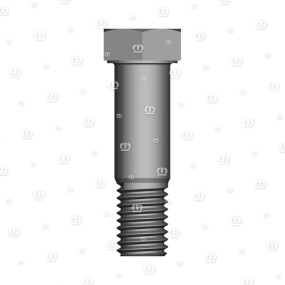 Passschraube M12 X 45 Krone