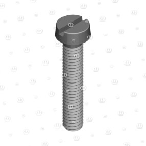 Zylinderschr. Schlitz M4X22/22 Zn8 Krone 9034070