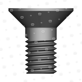 Senkschraube I-6Kt M12X25 08.8 Krone