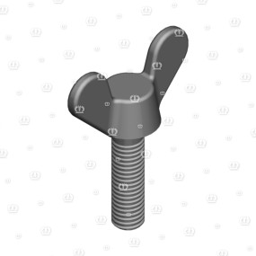 Fluegelschraube 8X30 316 Krone 9061031