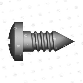 Linsen- Blechschraube 6,3×16 Krone