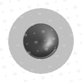 Linsen- Blechschraube 6,3×16 Krone
