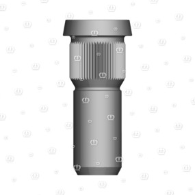Riffelbolzen M18X1,5×52 Krone