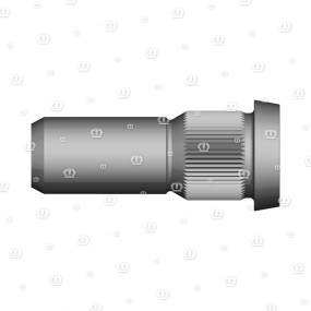 Riffelbolzen M18X1,5×52 Krone