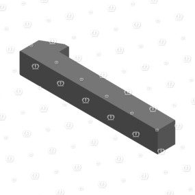 Nasenkeil 8X7X45 Din 6887 Krone 9155010