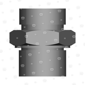 Einschr.stutzen L18 G3/4 Krone