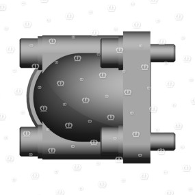 Flanschverschraubung Krone