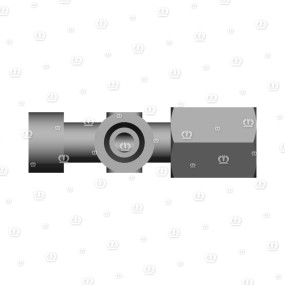 L-Stutzen Richtungseinst. L 6 Krone
