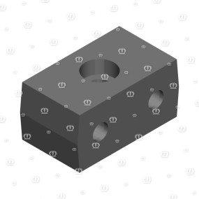 Rohrschelle-Paar 8/8 M8 Krone 9251590
