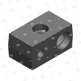 Rohrschelle-Paar 18/8 M8 Krone 9251660