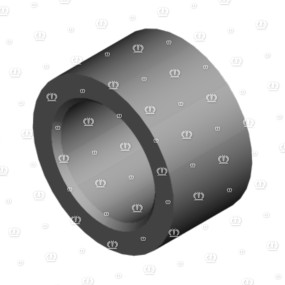 Laufrolle 30B. 45X25 Krone