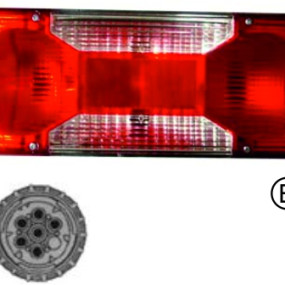 Fünfkammerleuchte Li., Amp, 100100066