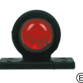 Gummiarmleuchte R/W Kurz 100200007