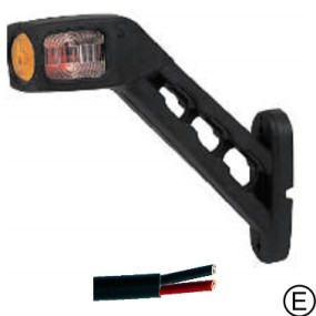 Gummiarmleuchte R/W, M. Smr, 100200010