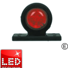 Gummiarmleuchte R/W Kurz Led 100201007