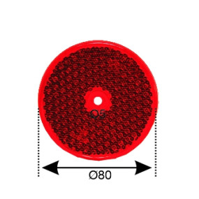 Rückstrahler Rot 100622012