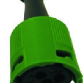 Mehrfachstecker 5Pol. Grün 100900021