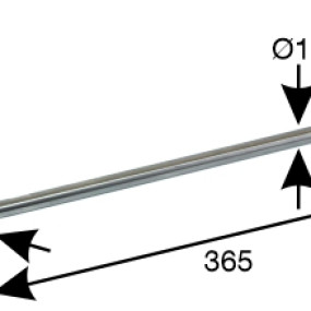 Spiegelstange T80/T84 130299001