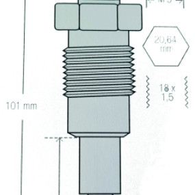 Glühkerze Porsche Bosch 290090055