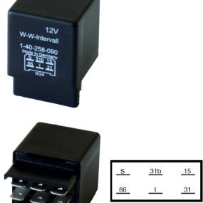 Wisch-Wasch Intervallrelais 300006090