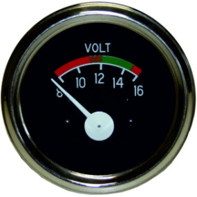 Voltmeter Chrom 300100103