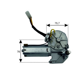 Wischermotor Hinten 350210004