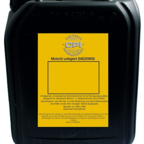 Motoröl Sae 20W50 20L 411181020