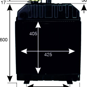 Kühler Steyr 8060/8070 500011008
