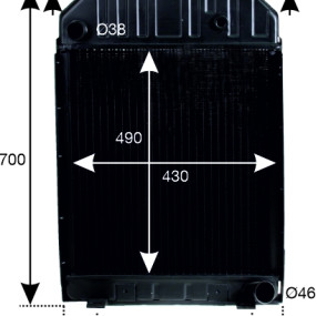 Kühler 8120 500011016