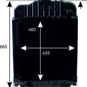 Kühler 964,970,955 500011060