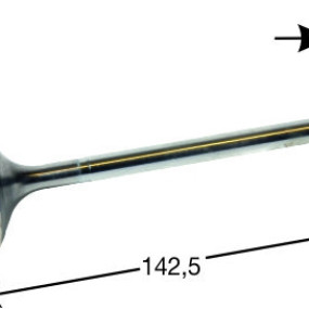 Einlassventil Steyr 80Er Turbo 500014007