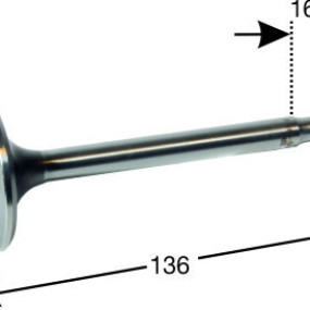 Einlassventil T80 500014042