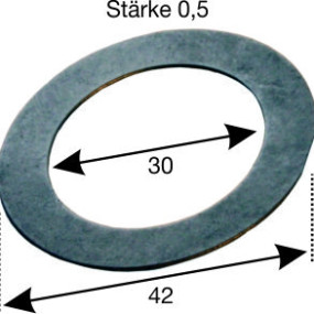 Einstellscheibe Steyr 0,5Mm 500100133