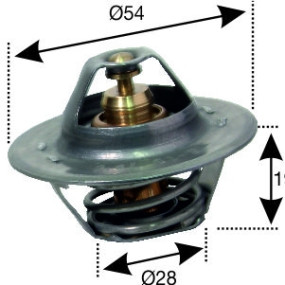 Thermostat 82° 500111666