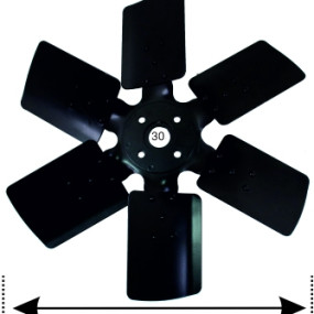 Windflügel Metall 500113045