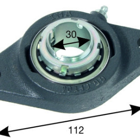 Flansch mit Gehäuselagerung 522100015
