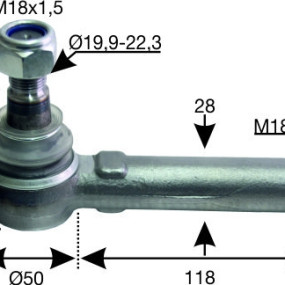 Kugelgelenk M18X1,5 522300603