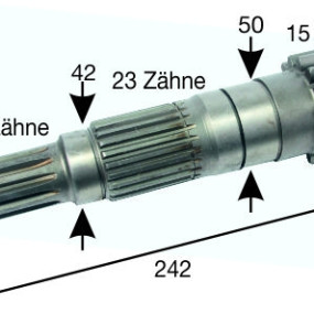 Ritzelachse 522400001