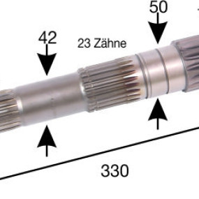 Ritzelachse 522400020