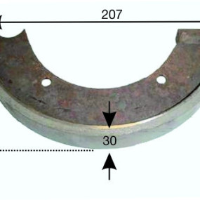 Handbremsbacke 524200913