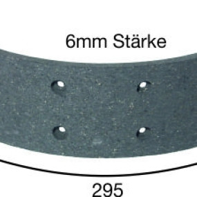 Bremsbelag Steyr 288/290 Bis 524212004