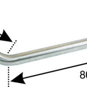 Auspuff Niro Steyr T185,T280 526200008