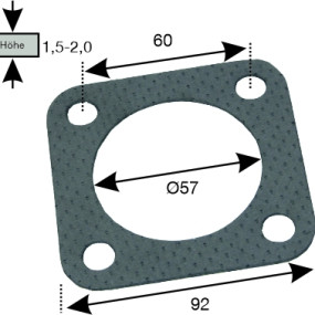 Dichtung 1,5-2,0 Mm 526290011