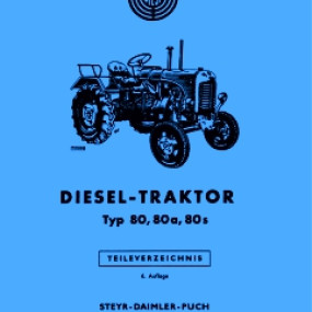 Ersatzteilliste T80/A/S 591080004