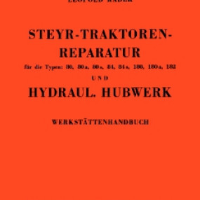 Werkstättenhandbuch Hubwerk 591080402