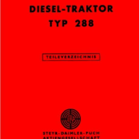Ersatzteilliste T288 591288015