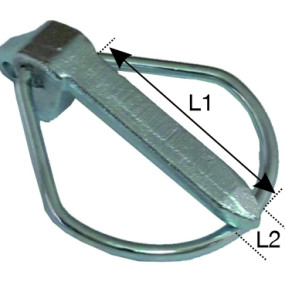 Klappstecker 16Mm H3049