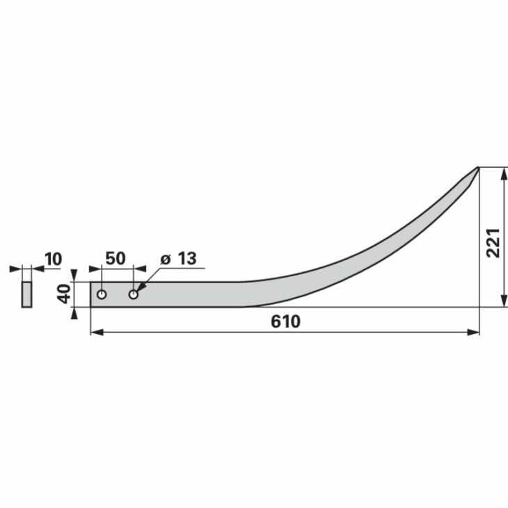 Greiferzinke 610 Mm Passend Zu (00190311) Prillinger Greiferzinke 610 Mm Passend Zu (00190311) Prillinger